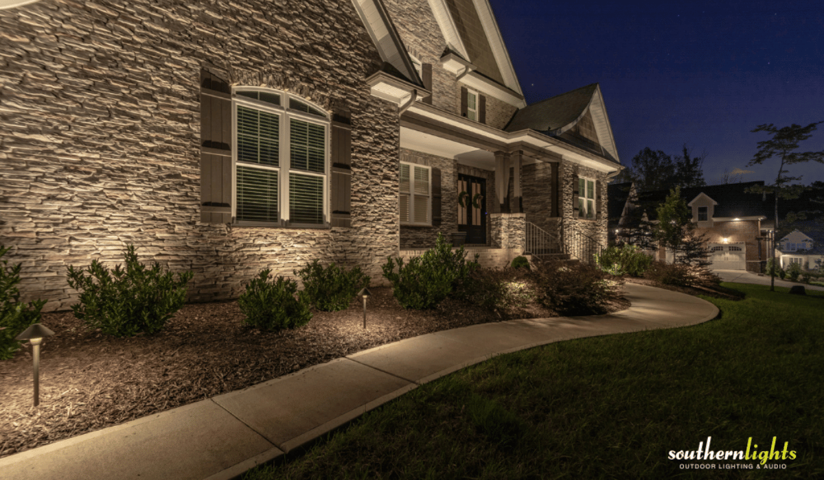 Professional outdoor lighting installation services in Clemmons, NC
