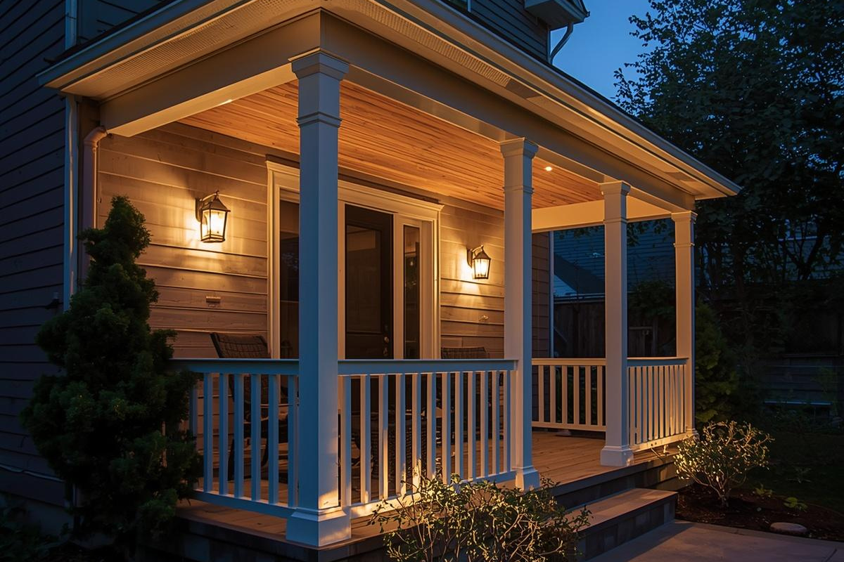 Wall Lighting Soft Glow for Porches and Patios