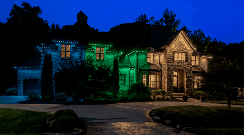 Permanent holiday lighting