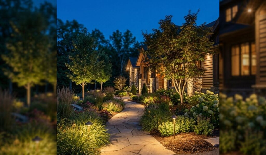 landscape lighting installation near me